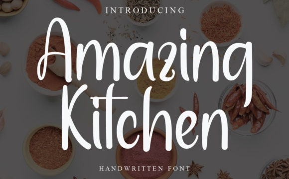Amazing Kitchen Brings Handwritten Warmth to Digital Branding