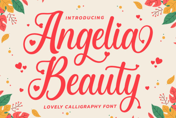 Angelia Beauty: A Script Font That Elevates Digital Branding