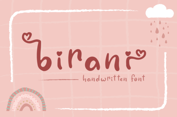 Birani Script Font: A Handmade Seller's Guide to Romantic, Swash-Filled Designs