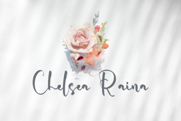 Chelsea Raina: A Handwritten Font for Modern Web Design
