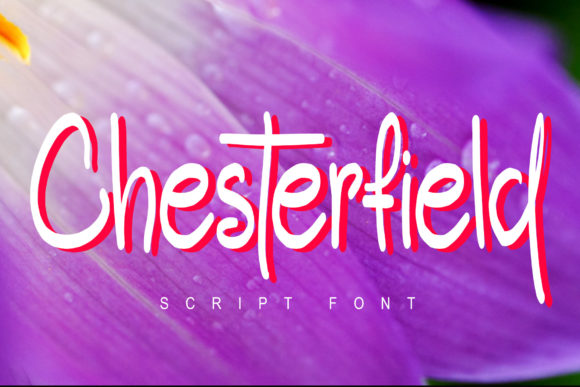 Chesterfield: A Handwritten Font for Editorial Design
