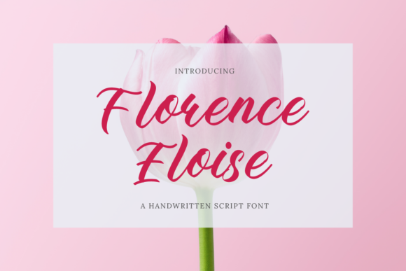 Florence Eloise A Script Font That Elevates Small Business Branding Instantly