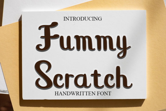 Fummy Scratch: A Designer’s Verdict on This Rough-Edge Script