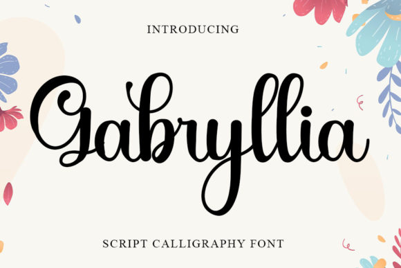 Gabryllia: A Refined Script Font for Your Small Business Branding