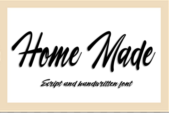 Home Made: A Thin Script Font Built for Branding