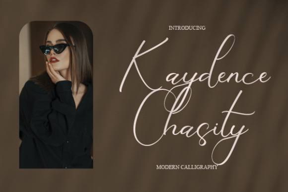 Kaydence Chasity Brings Elegant Script to Web Design