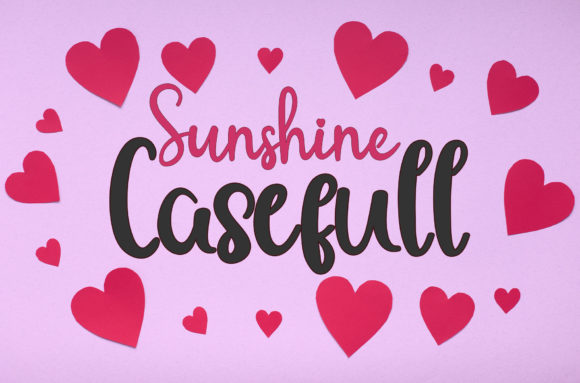 Make Your Brand Unforgettable with Casefull Sunshine Font