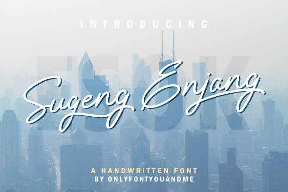 Make Your Brand Unforgettable with the Sugeng Enjang Handwritten Font