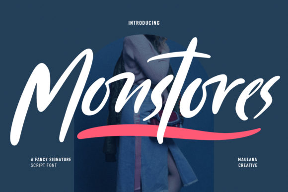 Monstores: A Script Font That Makes Your Brand Feel Handcrafted