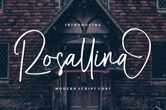 Rosallina Brings Handwritten Warmth to Editorial Design