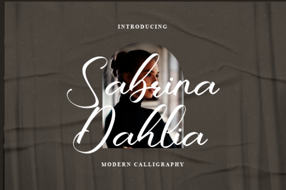 Sabrina Dahlia: A Handwritten Font That Brings Warmth to Web Design