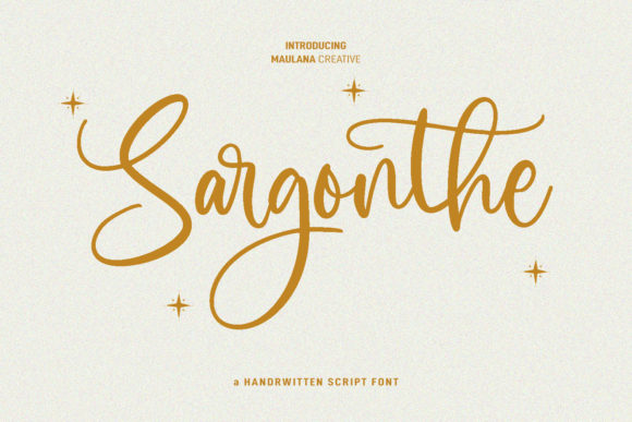 Sargonthe: A Handwritten Font for Thoughtful Editorial Design