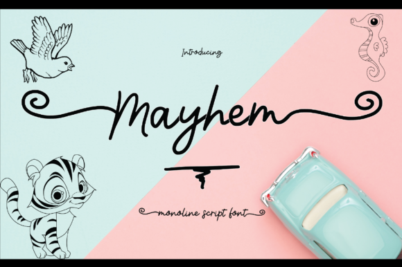 Why Mayhem Is the Script Font Your Craft Business Needs